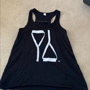 Black Pilates Barre Tanktop